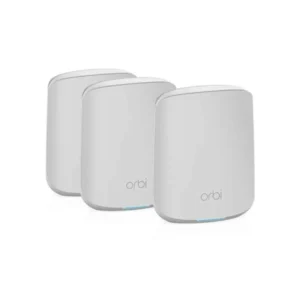 Netgear RBK353-100EUS AX1800 1.8Gbps Orbi Dual Band 6 Mesh System with 2 Satellites