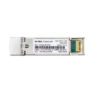Hover to Zoom  HPE Aruba Instant On 10G SFP+ LC SR 300m MMF Transceiver, R9D18A