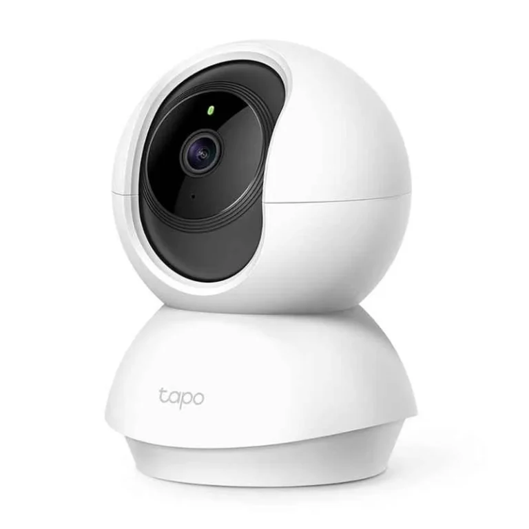 TP-Link Tapo C200 360° 2MP 1080P FHD Indoor PT Smart WiFi Camera with night vision and motion detection for home security.