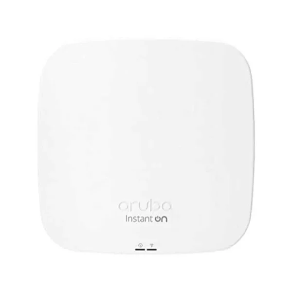 HPE Aruba R2X05A Instant On AP15 4x4 11ac Wave2 Indoor Access Point mounted on ceiling for high-performance WiFi