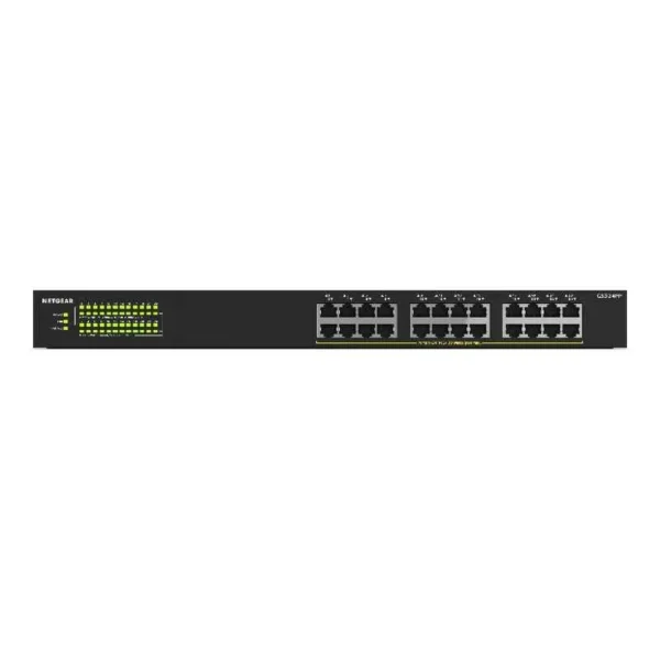 Netgear GS324PP 24 Port 380W Gigabit Ethernet High-Power Unmanaged Network PoE Switch