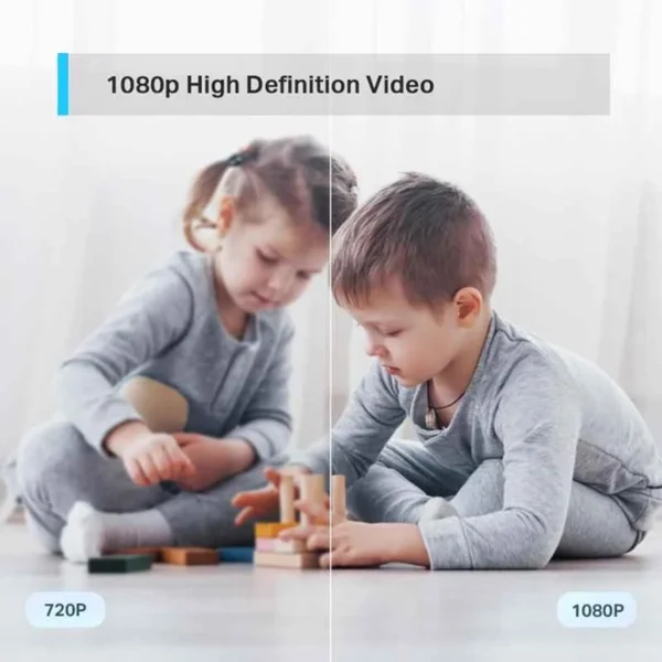 TP-Link Tapo C200 360 2MP 1080P FHD Indoor PT Smart WiFi Camera with Alexa Enabled, 2-Way Audio, Night Vision, Motion Detection, Sound & Light Alarm - Image 3
