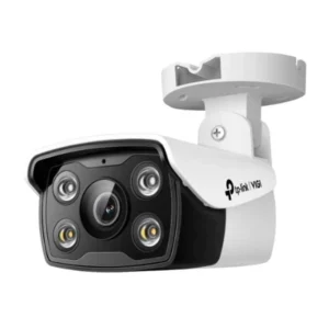 TP-Link VIGI C340 4MP 2.8mm Outdoor Full-Colour Bullet Network IP Camera with Human & Vehicle Detect, NVR Enable, Active Defense & Two Way Audio
