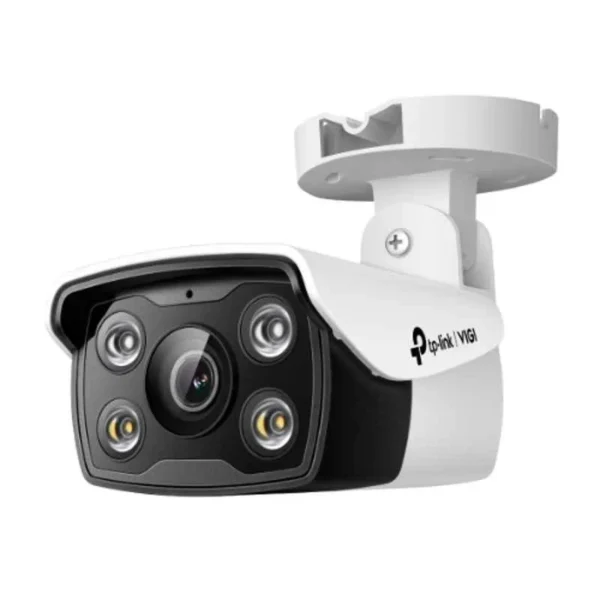 TP-Link VIGI C340 4MP 2.8mm Outdoor Full-Colour Bullet Network IP Camera with Human & Vehicle Detect, NVR Enable, Active Defense & Two Way Audio