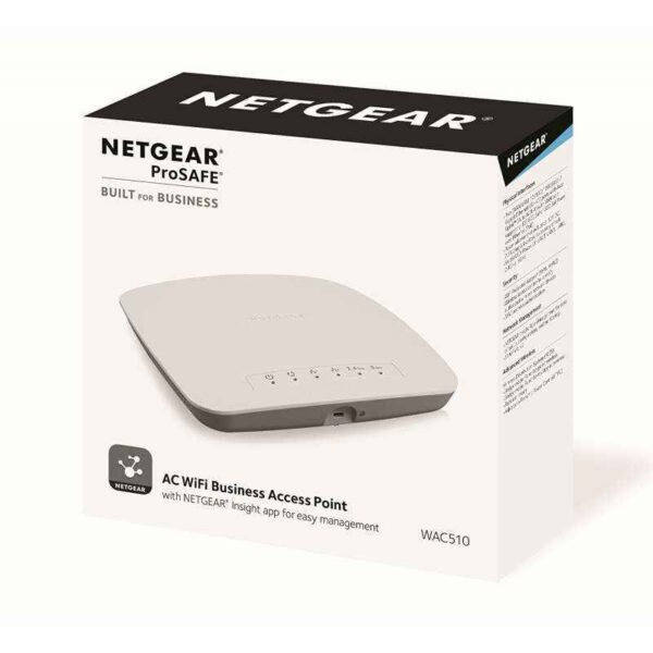 Netgear WAC510 White Wi-Fi Access Point - Image 5
