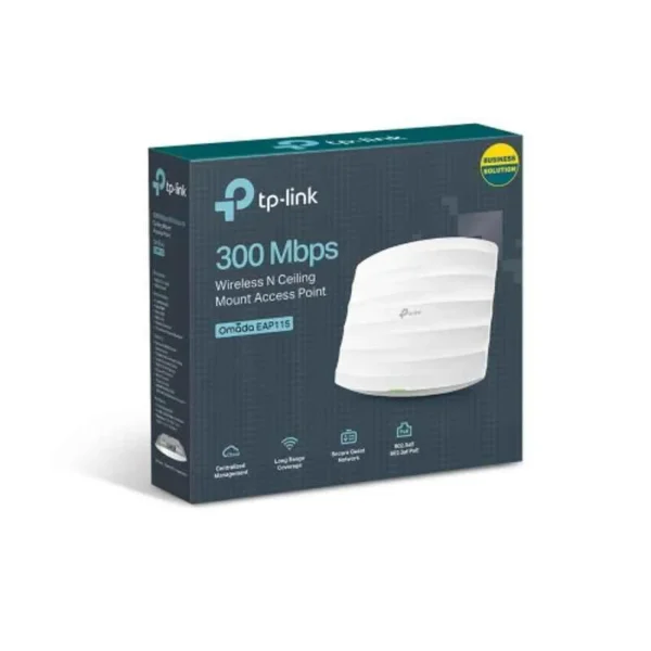 TP-Link EAP115 300Mbps Wireless N Ceiling Mount Access Point - Image 4