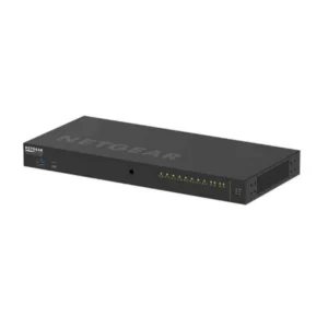 Netgear M4250-10G2F-PoE+ 12 Ports 24 Gbps AV Line Managed Switch, GSM4212P