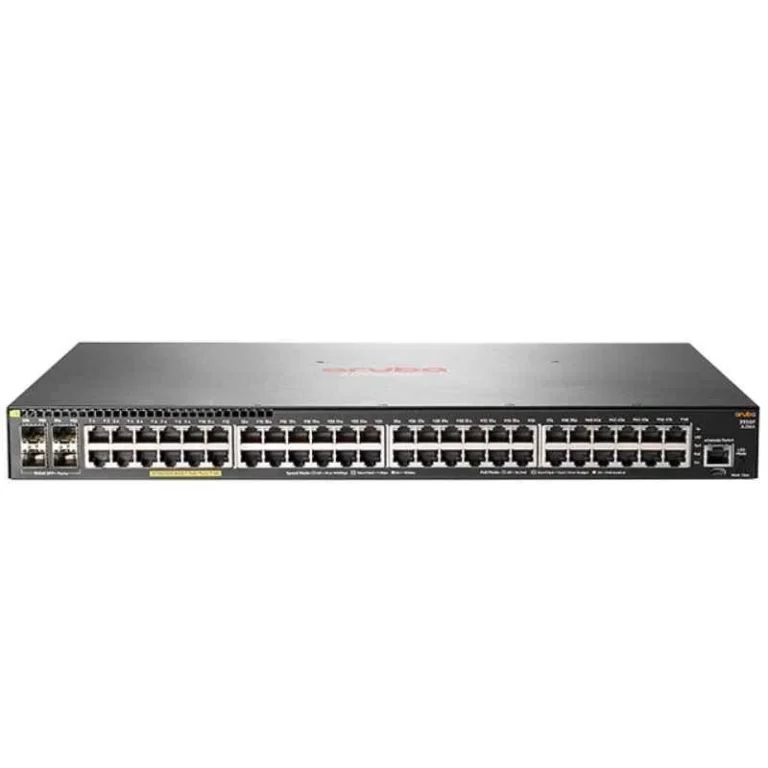 HPE Aruba JL254A 2930F 48G 4SFP+ Stackable Layer 3 Switch JL254A with Gigabit Ethernet ports and advanced security features