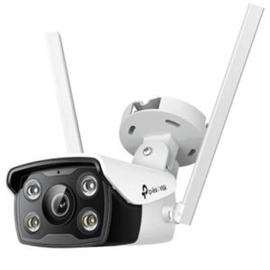 TP-Link VIGI C340-W 4MP Wireless Outdoor Wi-Fi Bullet Security Camera with Full-Color Night Vision and Smart Detection