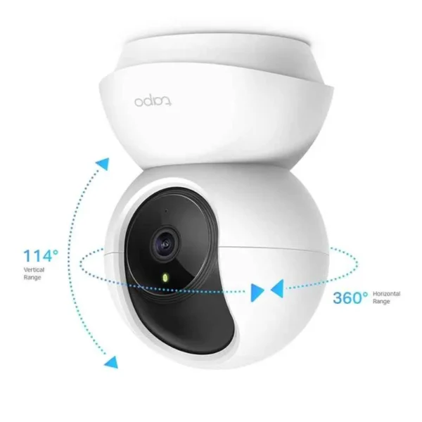 TP-Link Tapo C200 360 2MP 1080P FHD Indoor PT Smart WiFi Camera with Alexa Enabled, 2-Way Audio, Night Vision, Motion Detection, Sound & Light Alarm - Image 6