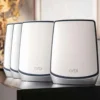 Netgear AX6000 6Gbps Orbi Tri-Band Wi-Fi 6 System with 3 Satellite Extenders, RBK854-100EUS - Image 3