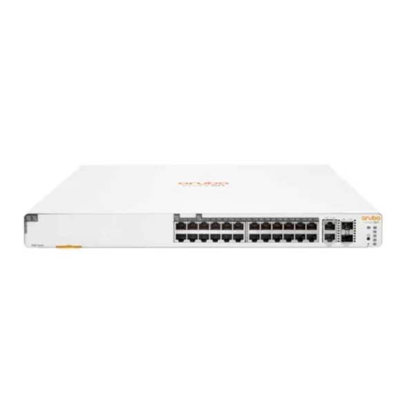 HPE Aruba Instant On 1960 370W 24G 20P 4P 2XGT 2SFP+ PoE Network Switch, JL807A