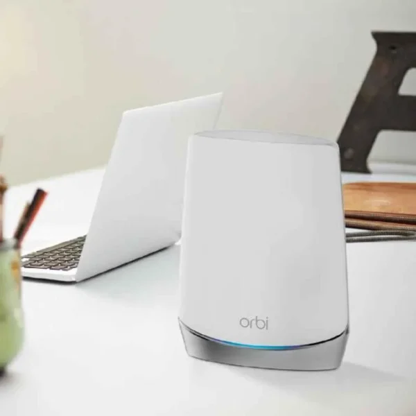 Netgear RBK753-100EUS AX4200 4.2Gbps Orbi Tri-Band Wi-Fi 6 System with 2 Satellite Extender - Image 2