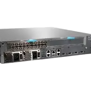 High-performance Juniper edge router with front-facing 100GbE ports for metro and service provider networks