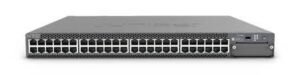 Juniper EX Series Ethernet Switch with 48 Gigabit ports and advanced networking features, designed for enterprise use