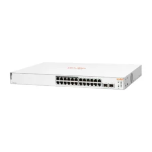 HPE Aruba Instant On 1830 195W 24 Port 24G 12P Class 4 PoE 2SFP Network Switch, JL813A