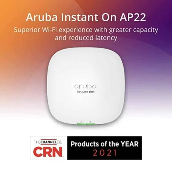 HPE Aruba Instant On AP22 Wi-Fi 6 Indoor Access Point R4W02A - Image 3