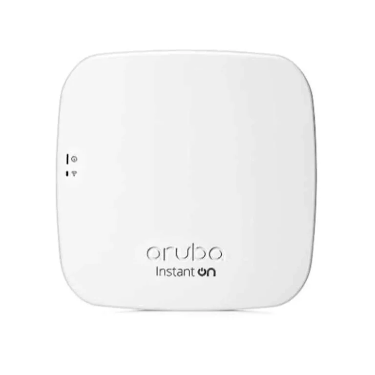 HPE Aruba R2X00A Instant On AP12 3X3 11ac Wave2 Indoor Access Point mounted on ceiling for business Wi-F