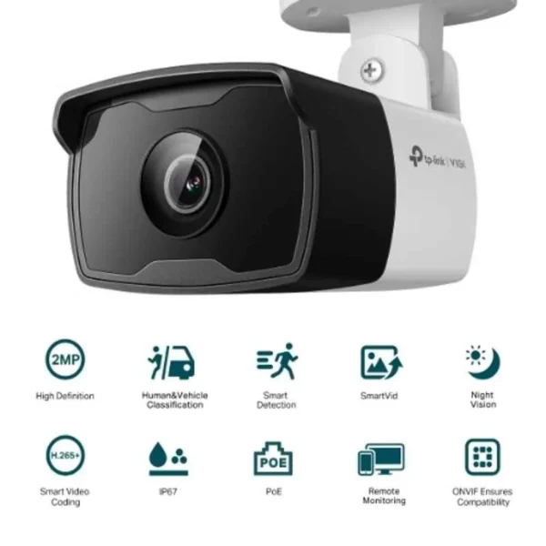 TP-Link VIGI C320I 2MP Outdoor Bullet Camera - Image 6