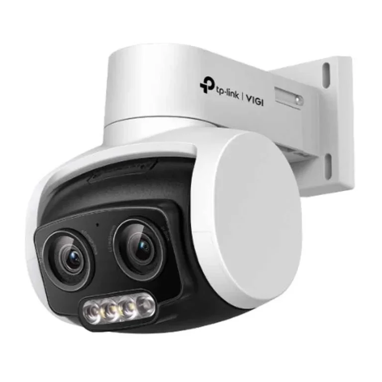 P-Link VIGI C540V 4MP Outdoor Network IP Camera with full-color dual-lens, varifocal PT, 24h monitoring, and two-way audio for enhanced security.