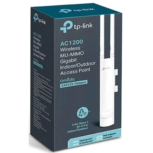TP-Link EAP225 AC1200 Wireless MU-MIMO Gigabit Outdoor Access Point - Image 5