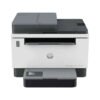HP 2606SDW LaserJet Tank MFP Printer in white and gray, ideal for high-volume monochrome printing.
