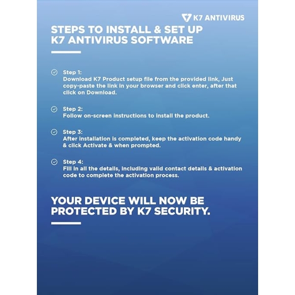 K7 Ultimate Security Antivirus Software 2025 | 5 Devices | 5Year | Threat Protection | Internet Security, Mobile Protection| Windows laptop, PC | Mac® | Phones | Tablets | Email Delivery | - Image 4