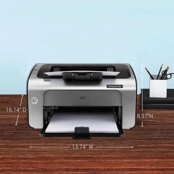 HP LaserJet Pro P1108 Single Function Monochrome Laser Printer, CE655A - Image 5