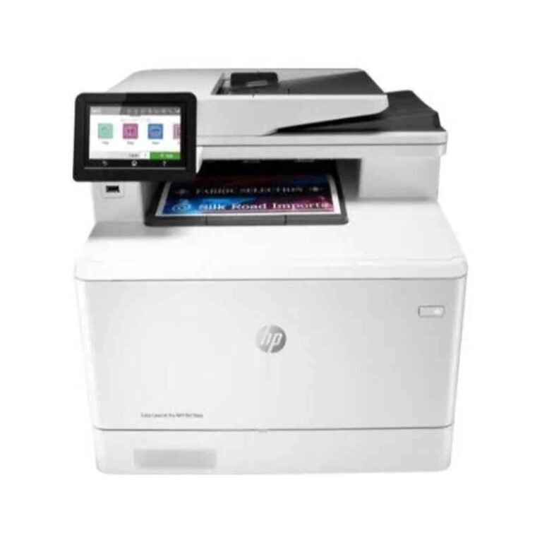 HP M479FDW MFP Color multifunction printer with touchscreen, wireless printing, and duplex capabilities for efficient business workflows.