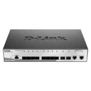D-Link 12-Port Gigabit Fiber Metro Ethernet Switch, DGS-1210-12TS/ME, high-speed networking solution