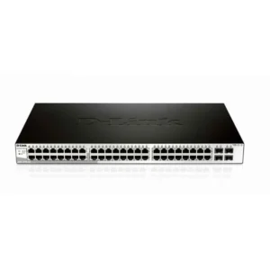 D-Link DGS-1210-52 52-Port Gigabit Smart Managed Switch with 48 Ethernet and 4 SFP combo ports for business networks