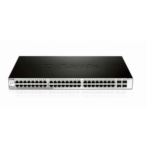 D-Link DGS-1210-52 52-Port Gigabit Smart Managed Switch with 48 Ethernet and 4 SFP combo ports for business networks