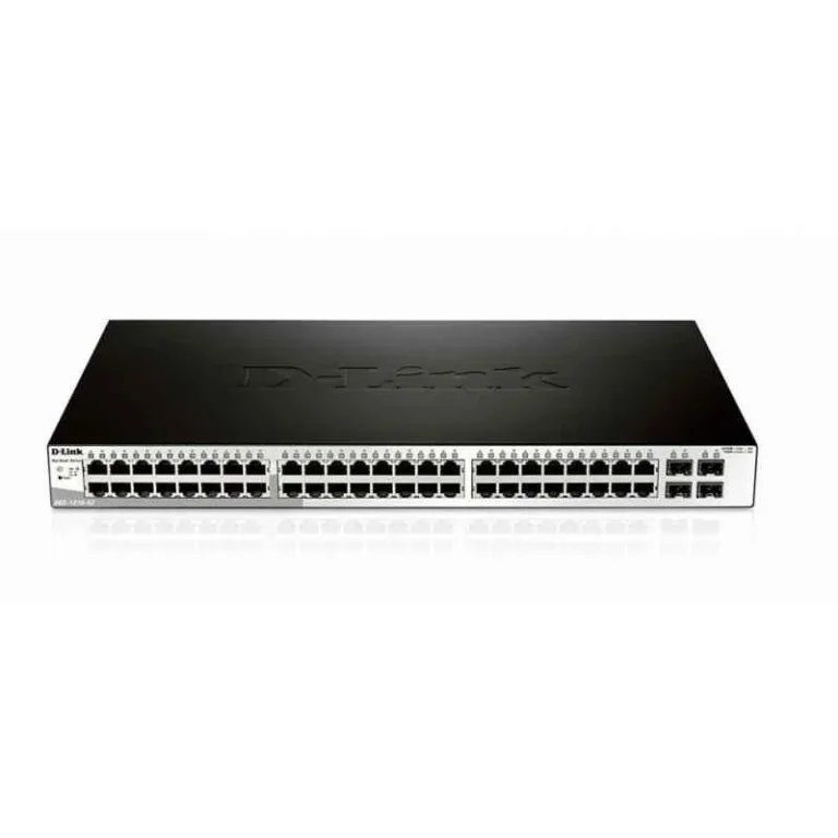 D-Link DGS-1210-52 52-Port Gigabit Smart Managed Switch with 48 Ethernet and 4 SFP combo ports for business networks