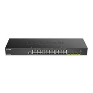 D-Link DGS-1250-28X 24-Port Gigabit Smart Managed Switch with 4 10G SFP+ Ports
