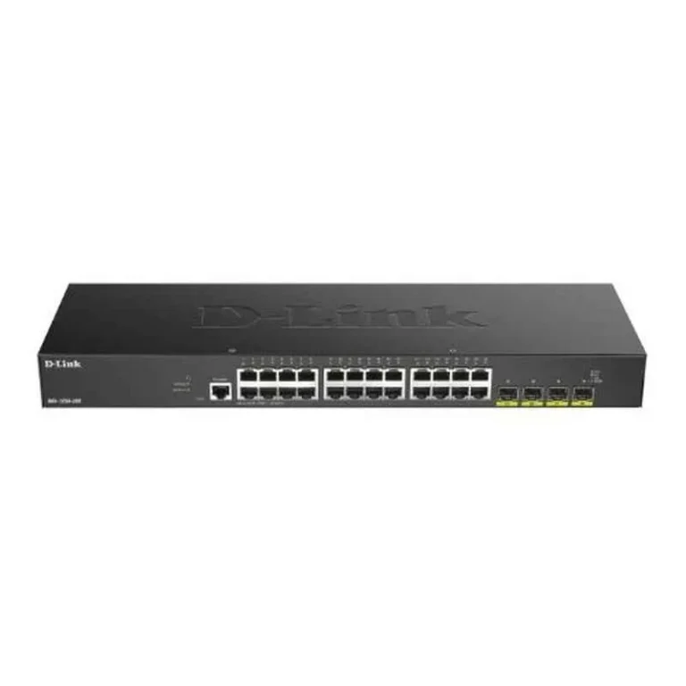 D-Link DGS-1250-28X 24-Port Gigabit Smart Managed Switch with 4 10G SFP+ Ports