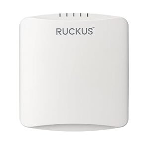 Ruckus R550 Dual-Band Wi-Fi 6 Indoor Access Point with BeamFlex+ antennas for high-density networks