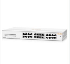 HPE Networking Instant On Switch Series 1430 (R8R49A) 24-port Gigabit Ethernet switch for small business connectivity.
