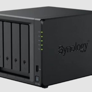Synology DS425+ 4-Bay NAS with dual LAN ports and M.2 NVMe SSD slots