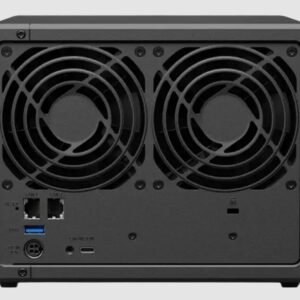 Synology DS925+ product specification PDF cover image showing black background with model name