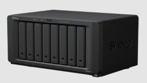 Synology DiskStation DS1823xs+ 8-Bay NAS Front and Rear View
